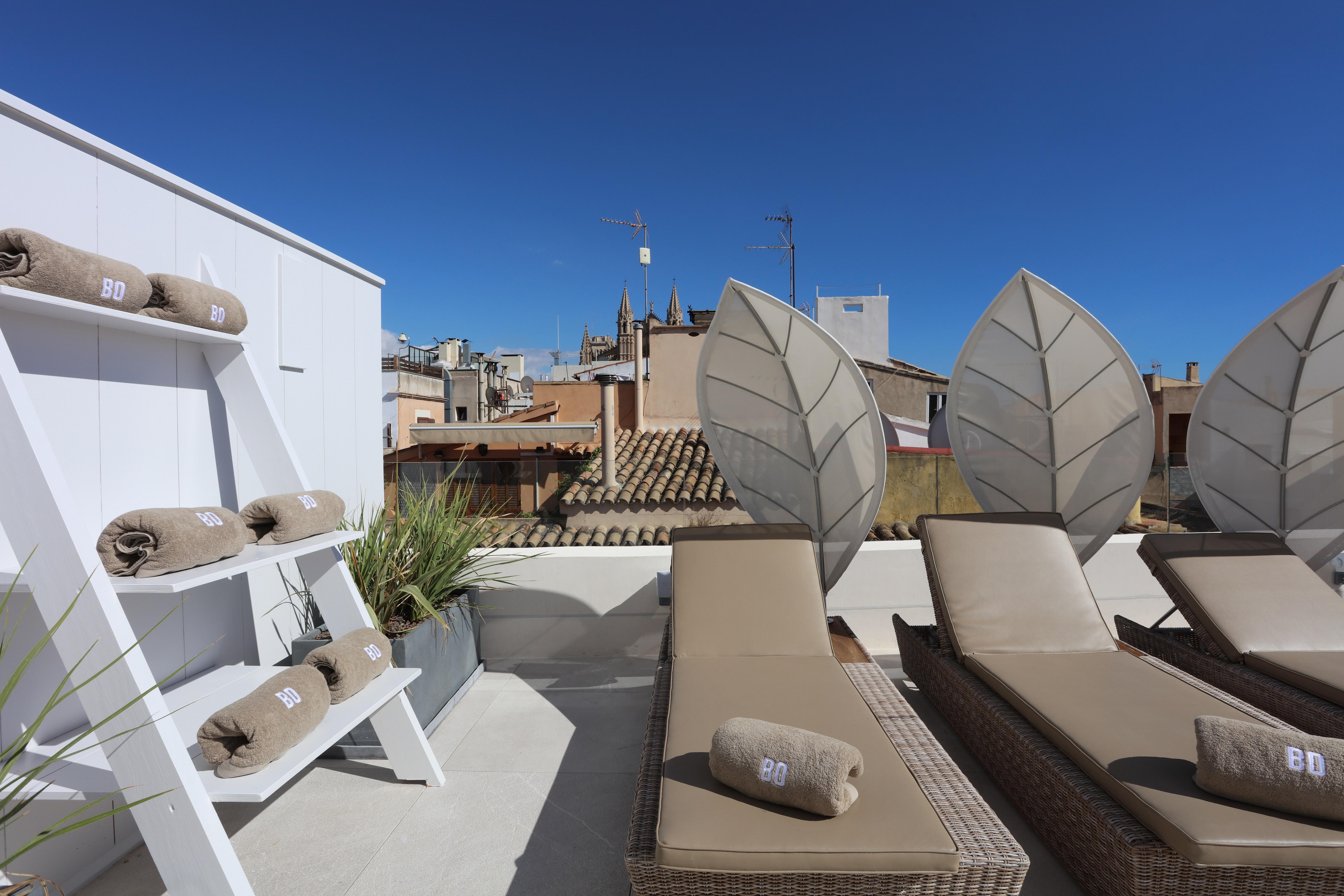 Bo Hotel Palma 외부 사진 Rooftop of the hotel