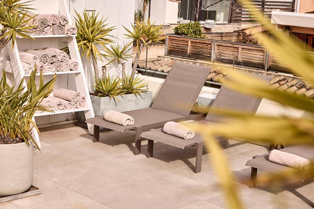 Bo Hotel Palma 외부 사진 The terrace of the hotel
