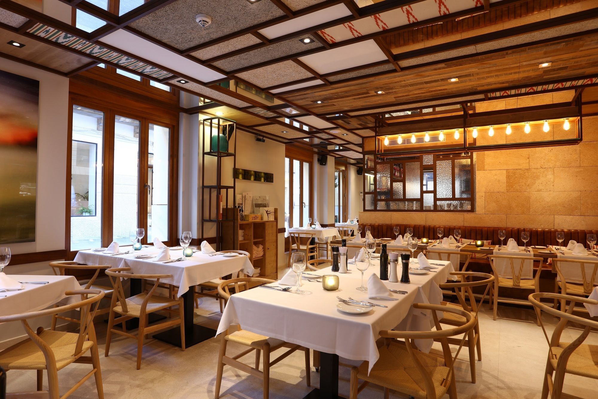 Bo Hotel Palma 외부 사진 Interior of the restaurant